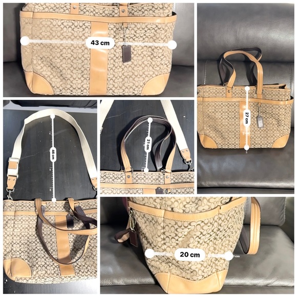 Coach Large Tote Baby Diaper Bag - Picture 13 of 13